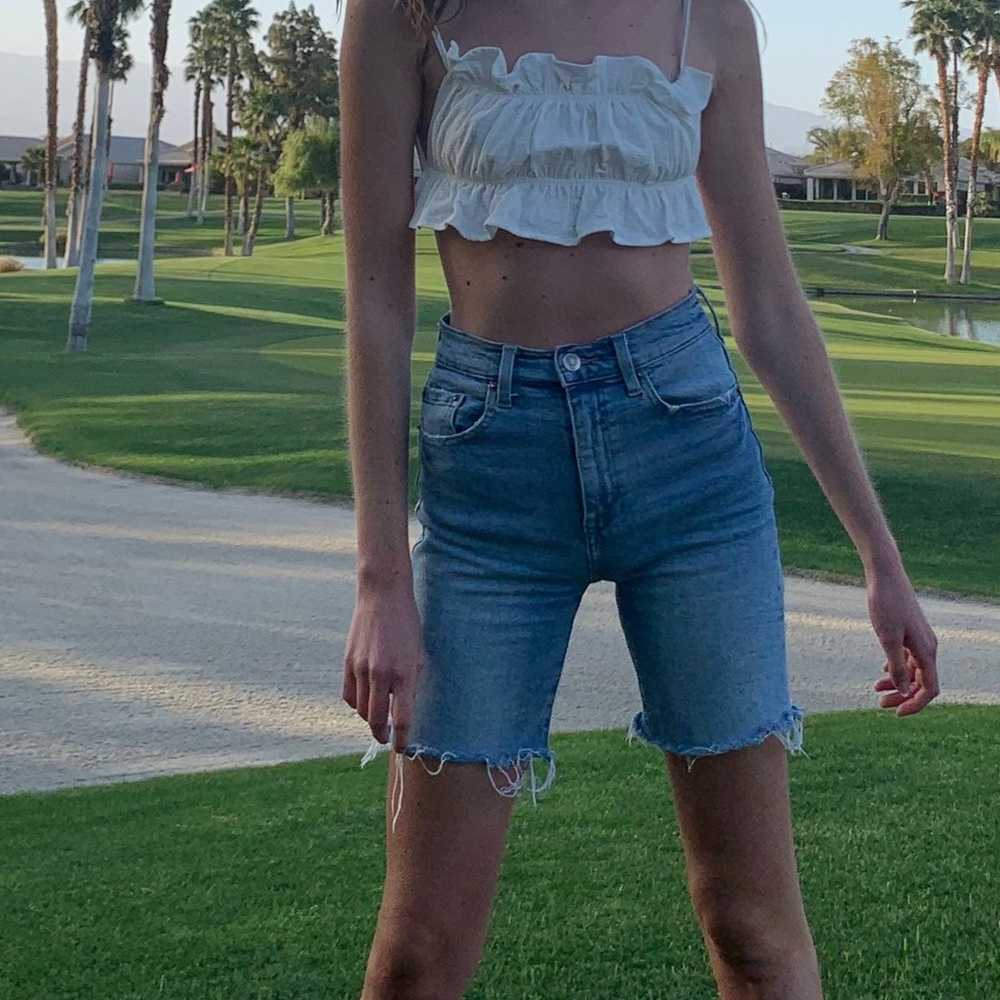 Pistola Denim Blue Jean Shorts